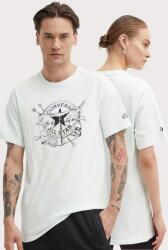 Converse pamut póló Converse x DUNGEONS AND DRAGONS zöld, nyomott mintás, 10027139-A01 - zöld S