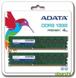 ADATA 4GB (2x2GB) DDR3 1333MHz AD3U1333C2G9-2