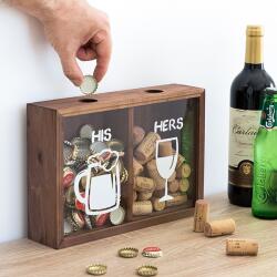OOTB Dekorációs doboz kupakokra párok számára (BEERBOX)