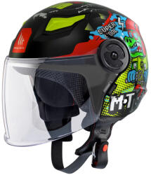 MT Helmets Lite Dino A1 Matt Cască Moto Copii Jet ECE 22.06 950gr MTH000KRA518 (MTH000KRA518)