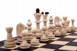 Sunrise Chess & Games Fa Sakk Hagyományos Senator 41 cm Dekoratív Lengyel Gyártó