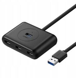 UGREEN Hub Ugreen CR113 Usb 4x Usb 3.0 5Gbps, 1m (fekete) (CR113)