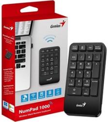 GENIUS Vezeték Nélküli Numerikus Billentyűzet Numpad 1000 USB Fekete (NUMPAD 1000) - bluechip