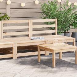 vidaXL 2 db tömör fenyőfa karfa nélküli kerti kanapé 70 x 70 x 67 cm (837921)