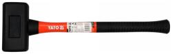 TOYA Gumikalapács 2400 g visszarúgásmentes 70 x 70 x 140 mm (YT-46270) - bestbyte
