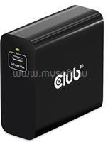 Club 3D CAC-1914EU hálózati töltő (140W, GaN USB-C, PD 3.1) (CAC-1914EU) (CAC-1914EU)