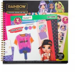 RMS Rainbow High: Spirálos divattervező füzet (90-0014/ENT) - jateknet