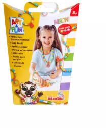 Simba Toys Art&Fun: Neon Snap gyöngykészlet - 250 db-os (106374640) - jateknet