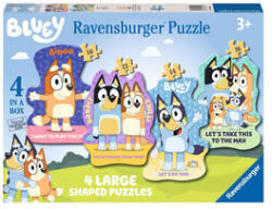Ravensburger Puzzle 4 db - Bluey (03132)