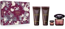 Versace Pachet Versace Crystal Noir Apa de Parfum 90 ml + BL 100 ml + SG 100 ml + Apa de Parfum 5 ml Femei (8011003899845)