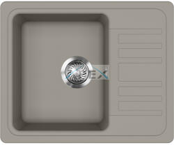 Evido Home 45S compact gránit mosogató 575x460 mm platina (442066) - webmuszaki