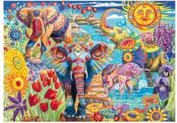 Clementoni 500 db-os puzzle - High Quality Collection - Elephants (35572) (35572)