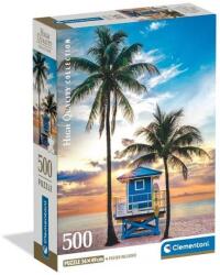 Clementoni 500 db-os puzzle - High Quality Collection - Miami Beach (35574) (35574)