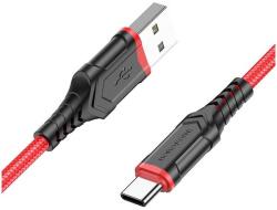 BOROFONE Cablu de Date Borofone BX67, USB la USB Type-C, 1m, 3A, Rosu