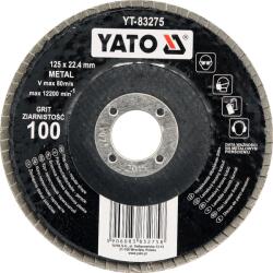TOYA lamellás korong fémhez 125x22, 4mm P120