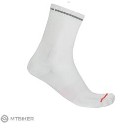 Castelli PREMIO EVO W 12 női zokni, fehér (L/XL)