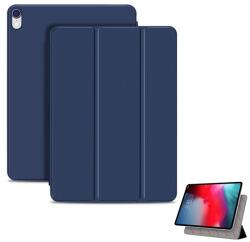 Gigapack iPad Air 11 2024 Gigapack Tok Álló, Bőr Hatású Aktív Flip, Asztali Tartó, Sötétkék