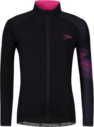 Force Ridge Lady hosszú ujjú mez, fekete-rózsaszín XL (90014211-XL)