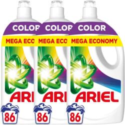 Ariel Color folyékony Mosószer 3x3, 87L - 258 mosás
