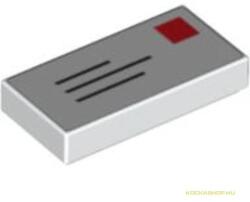 LEGO® Alkatrészek (Pick a Brick) Fehér 1X2 Levélboríték 4521848 (4521848)