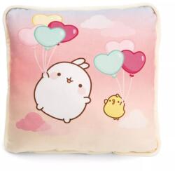 NICI Nici: Molang iepurașul, pernă de pluș - 30 x 30 cm (61676)