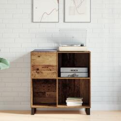 vidaXL Шкаф за грамофонни плочи дъб артизан 84, 5 x 38 x 89 см (862915)