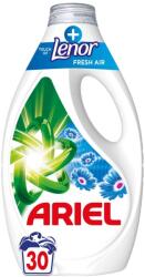 Ariel + Touch Of Lenor Fresh Air folyékony Mosószer 1, 35L - 30 mosás