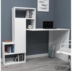 ASIR GROUP Munkaasztal polccal IRMAK 119x138, 6 cm fehér 550ARN2210 (AS1867)