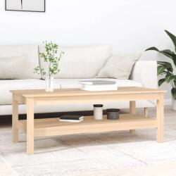 vidaXL tömör fenyőfa dohányzóasztal 110 x 50 x 40 cm (814274)