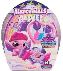 Spin Master Set figurine Hatchimals Alive Curcubeu, Spin Master, Bestie Pool Party (681147063952) Figurina