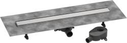 Hansgrohe RainDrain Go Teljes zuhanylefolyó szett 800, burkolható fedéssel, standard vagy lapos beszereléshez, Szálcsiszolt Rozsdamentes Acél 56273800 (56273800)