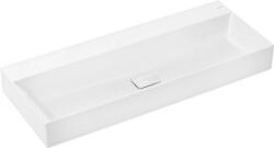 Hansgrohe Xevolos E Pultra ültetett mosdótál 1000/480 csapfurattal és túlfolyóval, SmartClean, Fehér 61107450 (61107450)