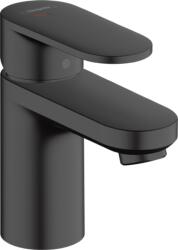 Hansgrohe Vernis Blend Egykaros mosdócsaptelep 70, Hideginítású, push-open lefolyógarnitúrával, Matt Fekete 71598670 (71598670)