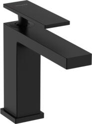 Hansgrohe Tecturis E Egykaros mosdócsaptelep 110, Hideginítású, automata lefolyógarnitúrával, Matt Fekete 73018670 (73018670)