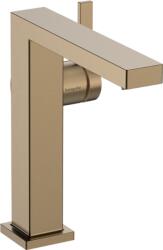 Hansgrohe Tecturis E Egykaros mosdócsaptelep 150 Fine, Hideginítású, push-open lefolyógarnitúrával, Szálcsiszolt Bronz 73042140 (73042140)