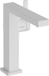 Hansgrohe Tecturis E Egykaros mosdócsaptelep 150 Fine, Hideginítású, push-open lefolyógarnitúrával, Matt Fehér 73042700 (73042700)