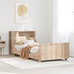 vidaXL tömör fenyőfa ágykeret matrac nélkül 90 x 190 cm (3323788)