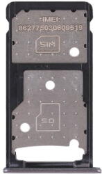 tel-szalk-018189 Huawei Honor 5C matt fekete SIM & SD kártya tálca (tel-szalk-018189)