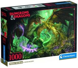 Clementoni Dungeons & Dragons 1000 darabos puzzle - Clementoni (39961) - jatekshop