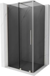 Mexen Velar, zuhanykabin tolóajtóval 110 x 85 cm, 8mm szürke üveg, csiszolt acél, 871-110-085-41-97 (871-110-085-41-97)