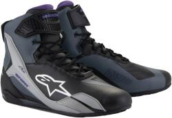 Alpinestars Ghete moto dama Alpinestars Stella Faster-4 negru-gri-violet (AIM131-44)