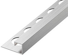 NOX Prémium Q profil - inox, szálcsiszolt ezüst 10mm/270cm (456322728)