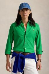 Ralph Lauren pamut ing férfi, legombolt galléros, zöld, regular - zöld XL