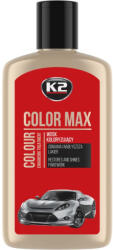 K2 Color MAX - Fényezésfelújító színpolír szer - Piros 200 ml