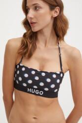HUGO bikini felső fekete, enyhén merevített kosaras, 50527080 - fekete XS