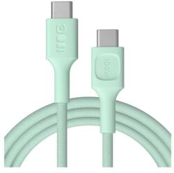 Green Cell Cablu Greencell PowerStream USB-C 2m 100W Încărcare Rapidă PD Verde (KABGC100PS200MG)