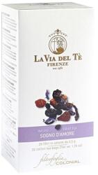 La Via del Tè Gyümölcstea LA VIA DEL TÉ Szerelmi álom 15x2, 5 g (CR17) - vectraline