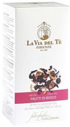 La Via del Tè Gyümölcstea LA VIA DEL TÉ erdei gyümölcs 15x2, 5 g (CR16) - vectraline