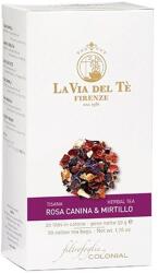 La Via del Tè Herbatea LA VIA DEL TÉ csipkebogyó-áfonya 15x2, 5 g ( CR103) - vectraline