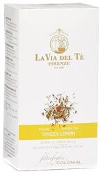 La Via del Tè Herbatea LA VIA DEL TÉ gyömbér-citrom 20x2 g (CR22) - vectraline